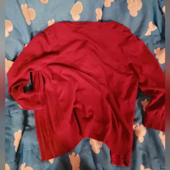 Maroon Maurices sweater - Picture 4 of 4